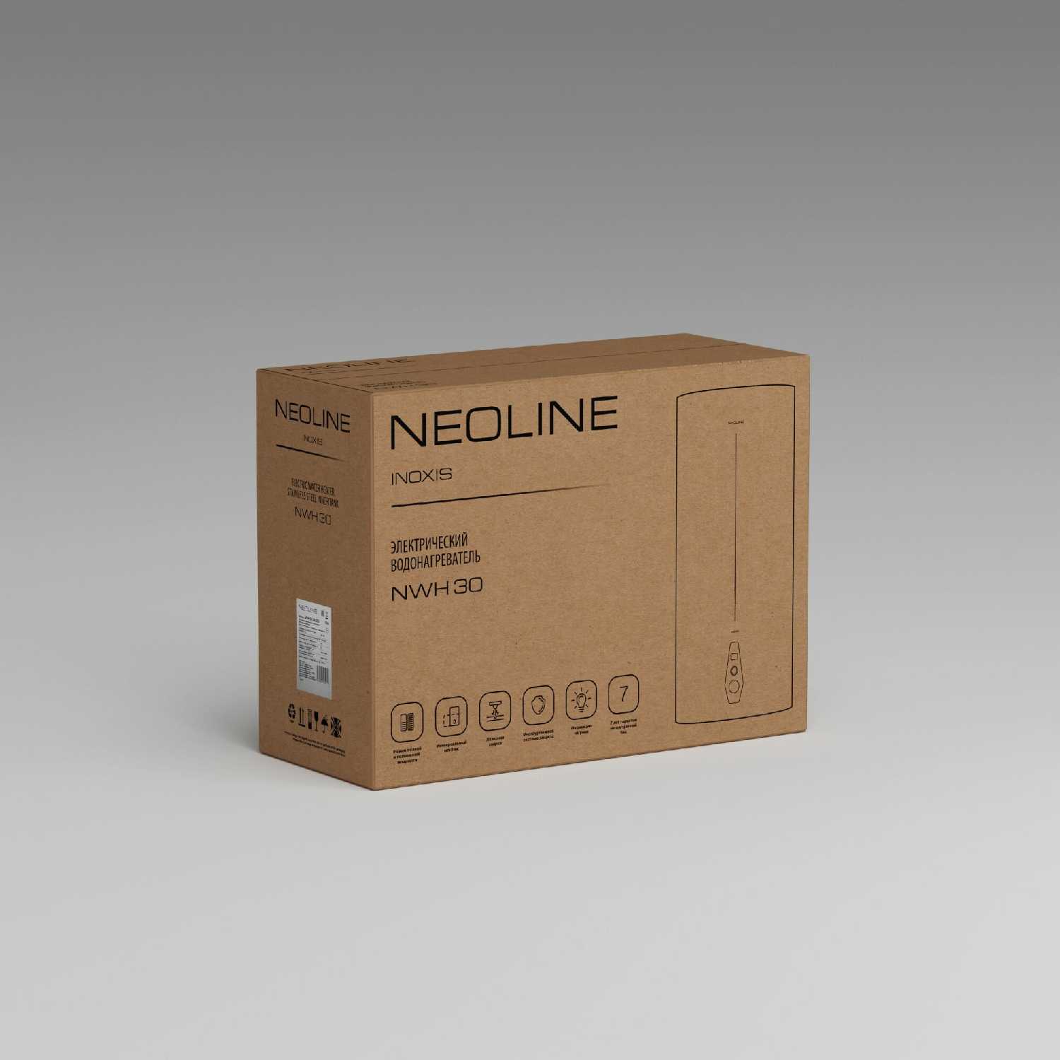 Водонагреватель NEOLINE NWH 100 INOXIS фотография 10