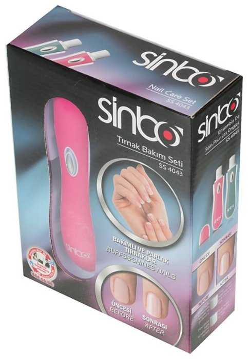 Электрическая пилка для ногтей для маникюра и педикюра Sinbo SS 4043 3000 об/мин фотография 7