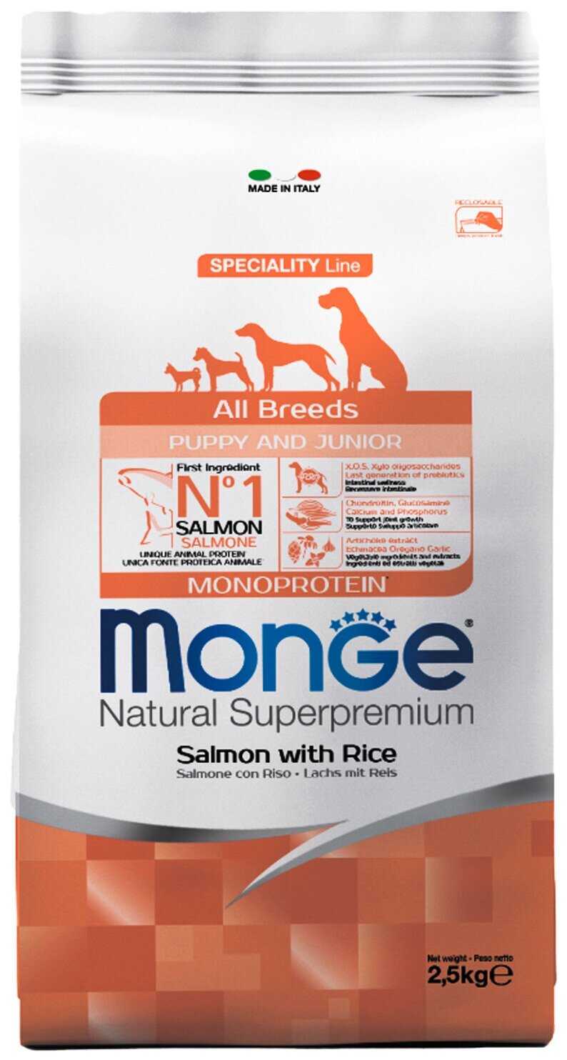 Корм для щенков Monge Speciality line (ягненок, с рисом, с картофелем) фотография 14