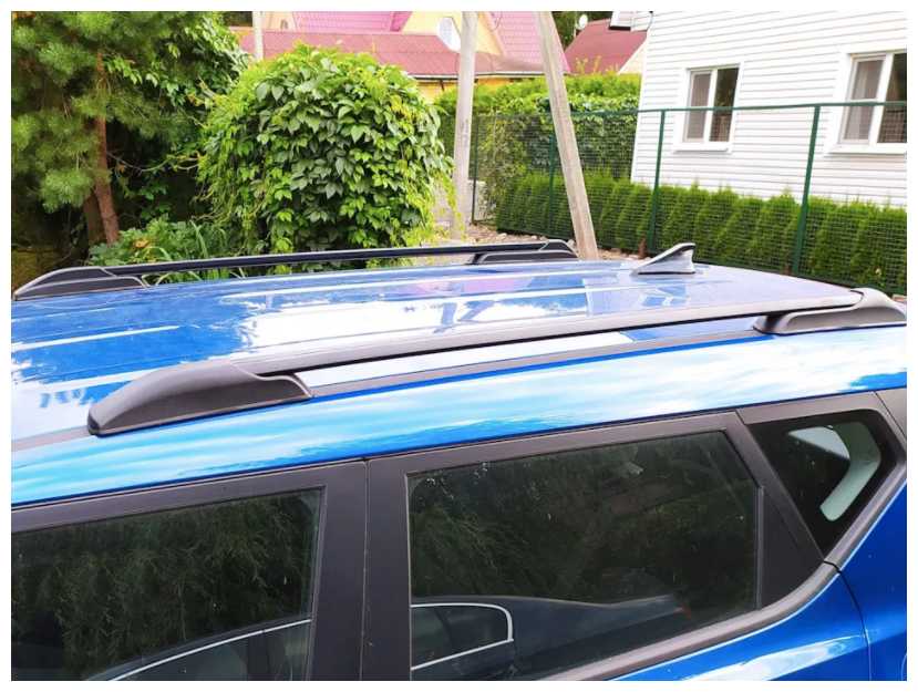 Рейлинги для Kia Soul c 2019 - серые фотография 1