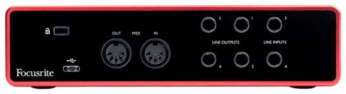 Внешняя звуковая карта Focusrite Scarlett 4i4 фотография 1