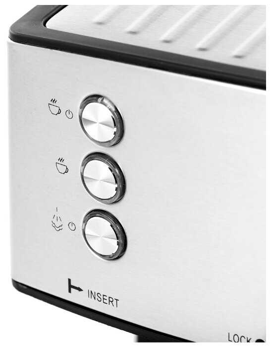 Кофеварка рожковая Polaris PCM 1537AE Adore Crema фотография 6