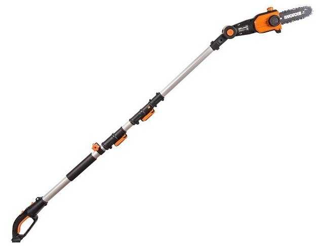 Цепная пила Аккумуляторная телескопическая WORX WG349E.9, 20В, 20 см, без АКБ и ЗУ фотография 7