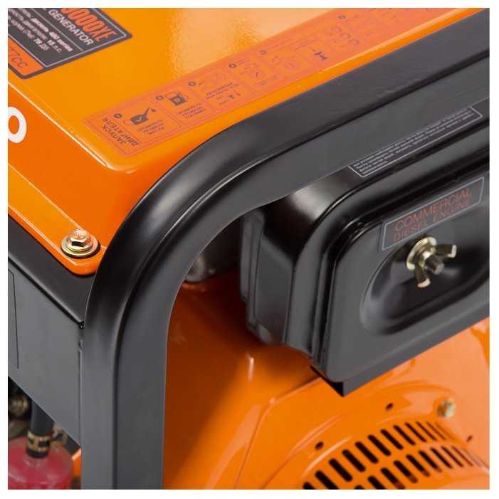 Дизельный генератор Daewoo Power Products DDAE 9000DXE-3, (7000 Вт) фотография 7