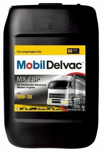 Синтетическое моторное масло MOBIL Delvac MX ESP 10W-30