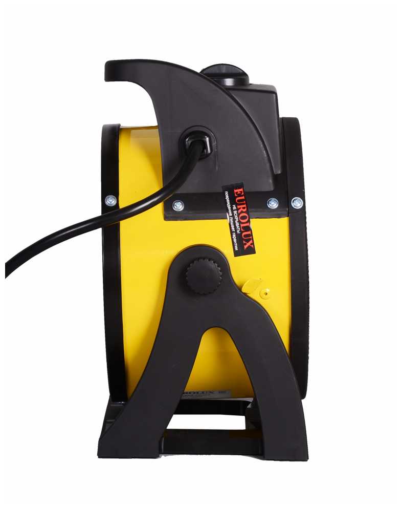 Электрическая тепловая пушка Eurolux ТЭПК-EU-3000К без горелки (3 кВт) фотография 2