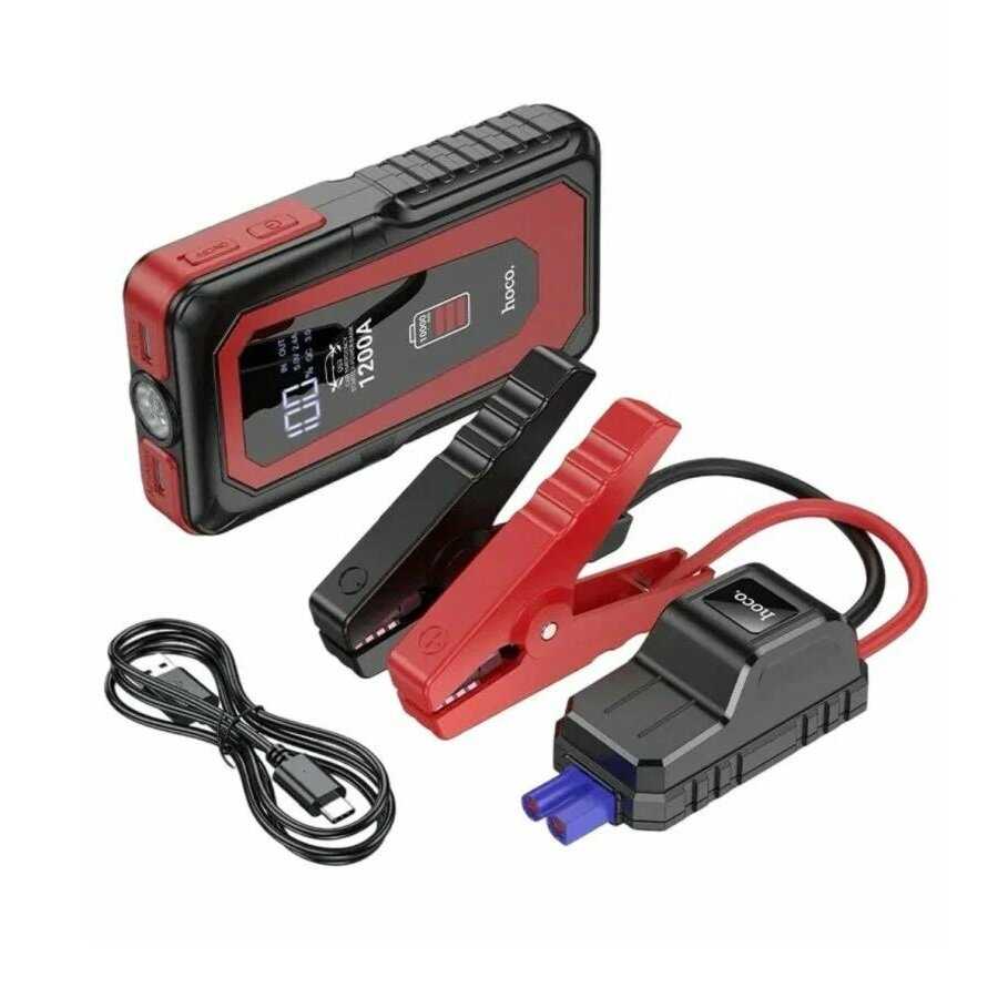 Пусковое зарядное устройство Hoco QS3 (10000mAh, 1200A)