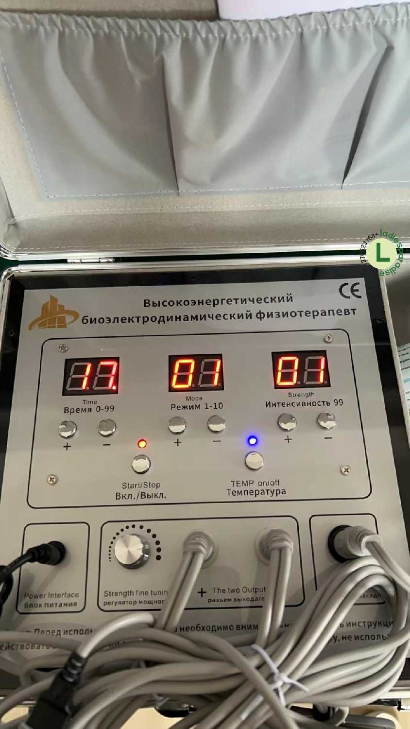 Электроиглоукалывание Устройство для стимуляции мышц с 6 каналами фотография 14