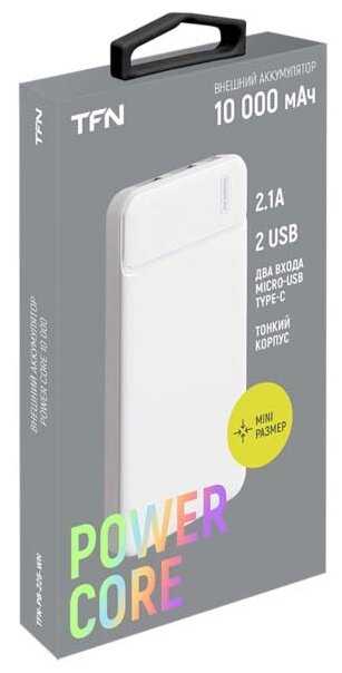 Портативный аккумулятор TFN Power Core 10000 мАч (PB-226) фотография 3