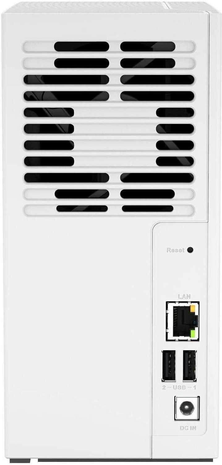 NAS QNAP TS-233 2 HDD trays, ARM 4-core Cortex-A55 2.0GHz, ram 2 GB, 1x1GbE, 2xUSB 2.0 port, 1xUSB 3.2 Gen 1 фотография 3