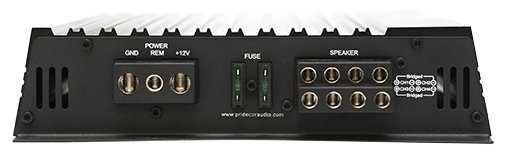 Автомобильный усилитель PRIDE Quattro фотография 2