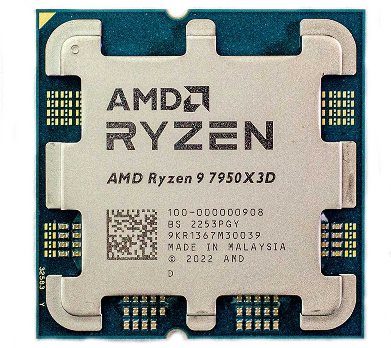 Процессор AMD Ryzen 9 7950X3D фотография 2