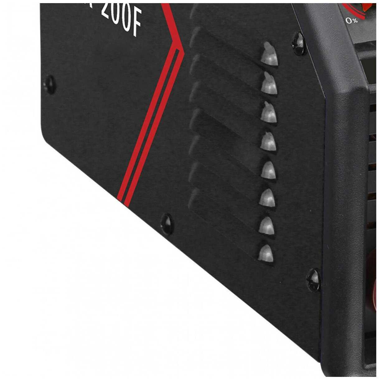 Инвертор сварочный ММА-200F (20-200А; d.1.6-4мм, защита от перегрева, антизалипание, горячий старт) фотография 3