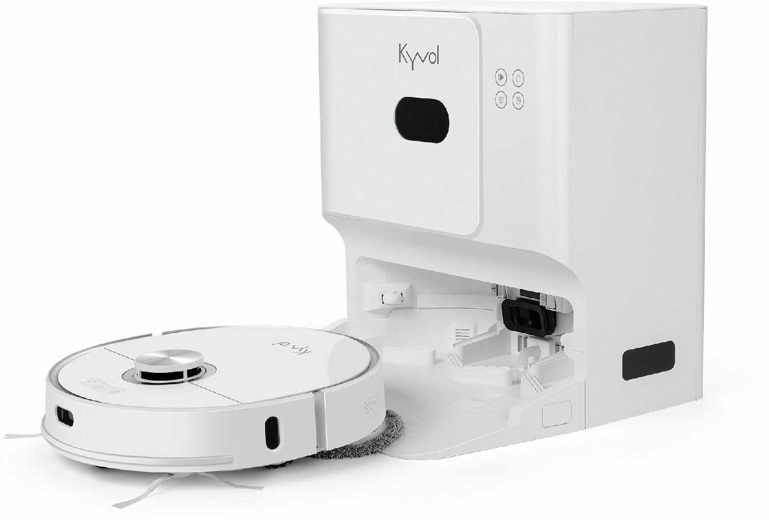 Робот-пылесос Kyvol S60 5 в 1 со станцией автовыгрузки мусора фотография 12
