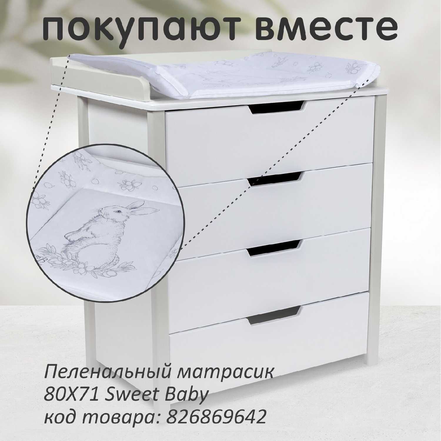 Пеленальный комод Sweet Baby Perfetto фотография 34