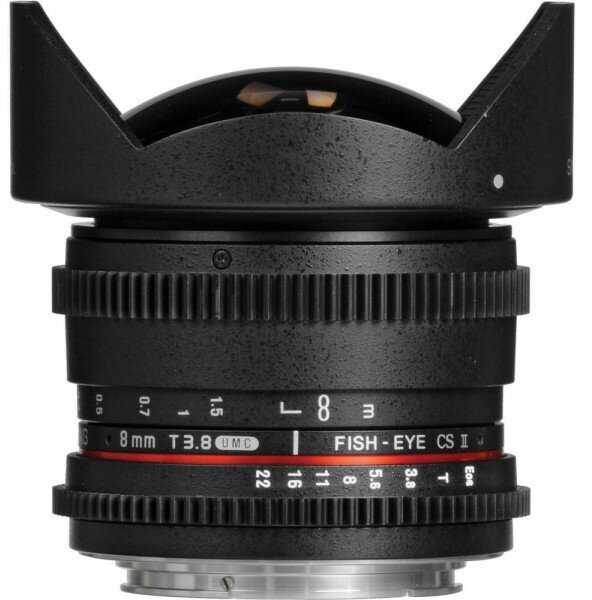 Объектив Samyang 8mm T3.8 AS IF UMC Fish-eye CS II (VDSLR) фотография 13