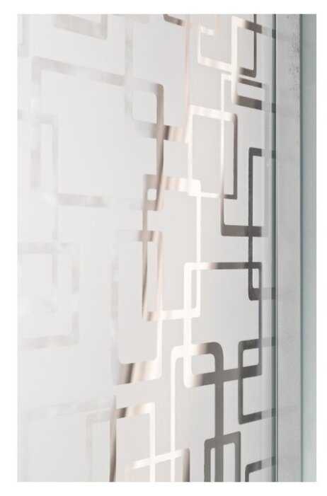 Душевая кабина Deto 1580 с LED-подсветкой и гидромассажем низкий поддон 80см*80см фотография 1