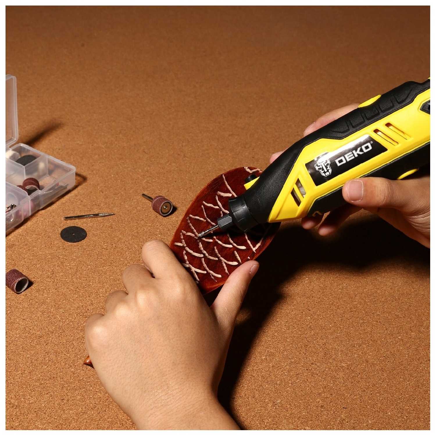 Гравер DEKO DKRT200E (063-1411) фотография 8