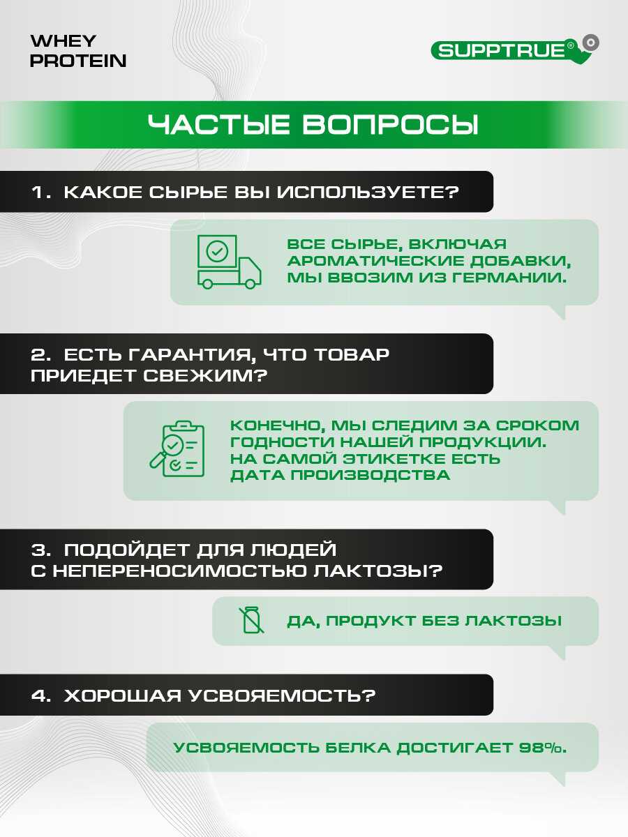 Протеин сывороточный Supptrue изолят белка (Supptrue) фотография 22