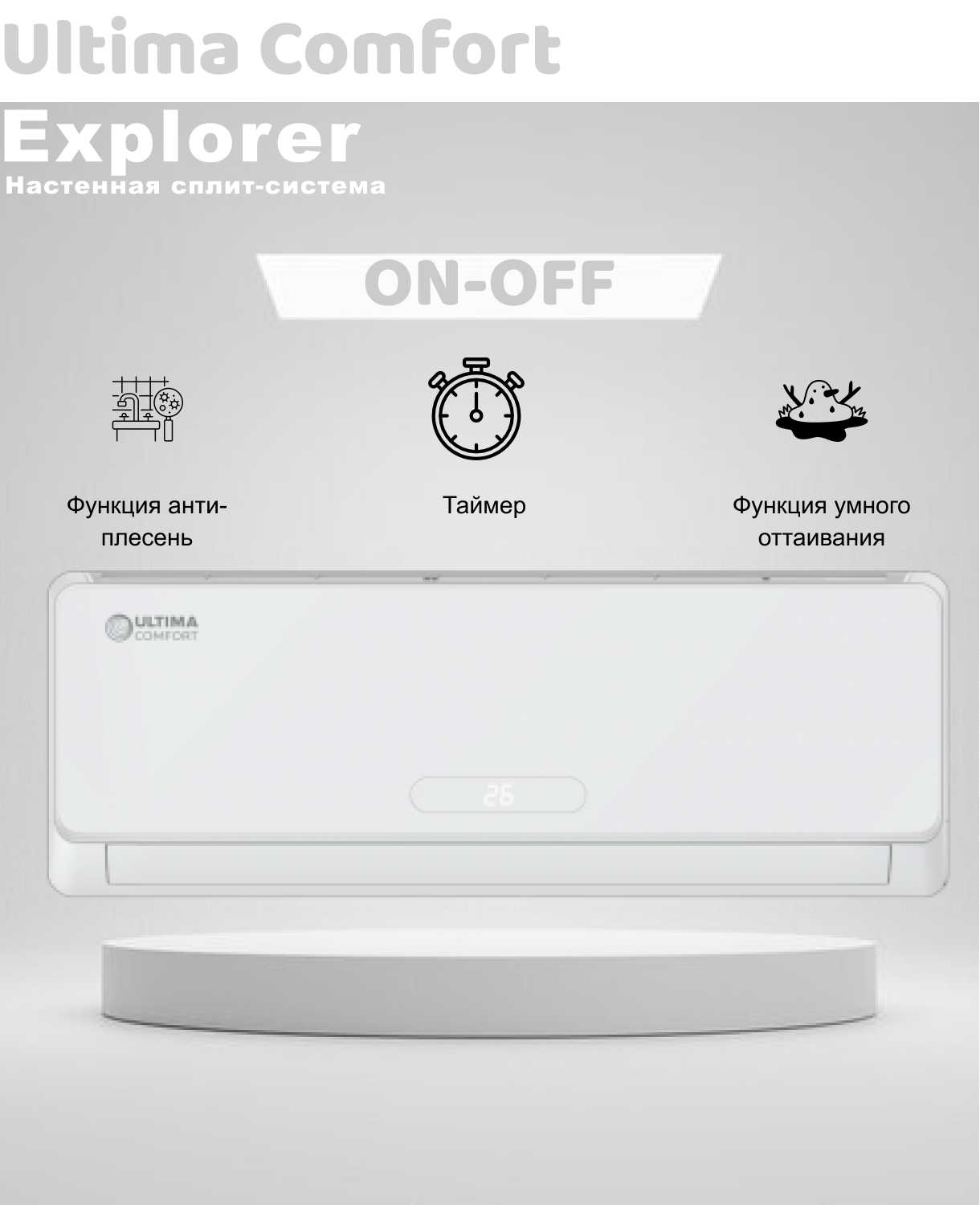 Сплит-система Ultima Comfort EXP-12PN фотография 13