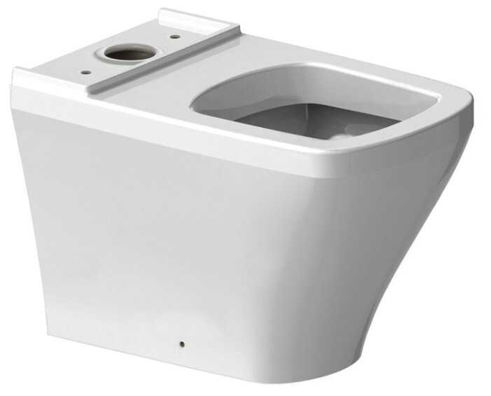 Чаша унитаза напольная DURAVIT DuraStyle 215509 с горизонтальным выпуском