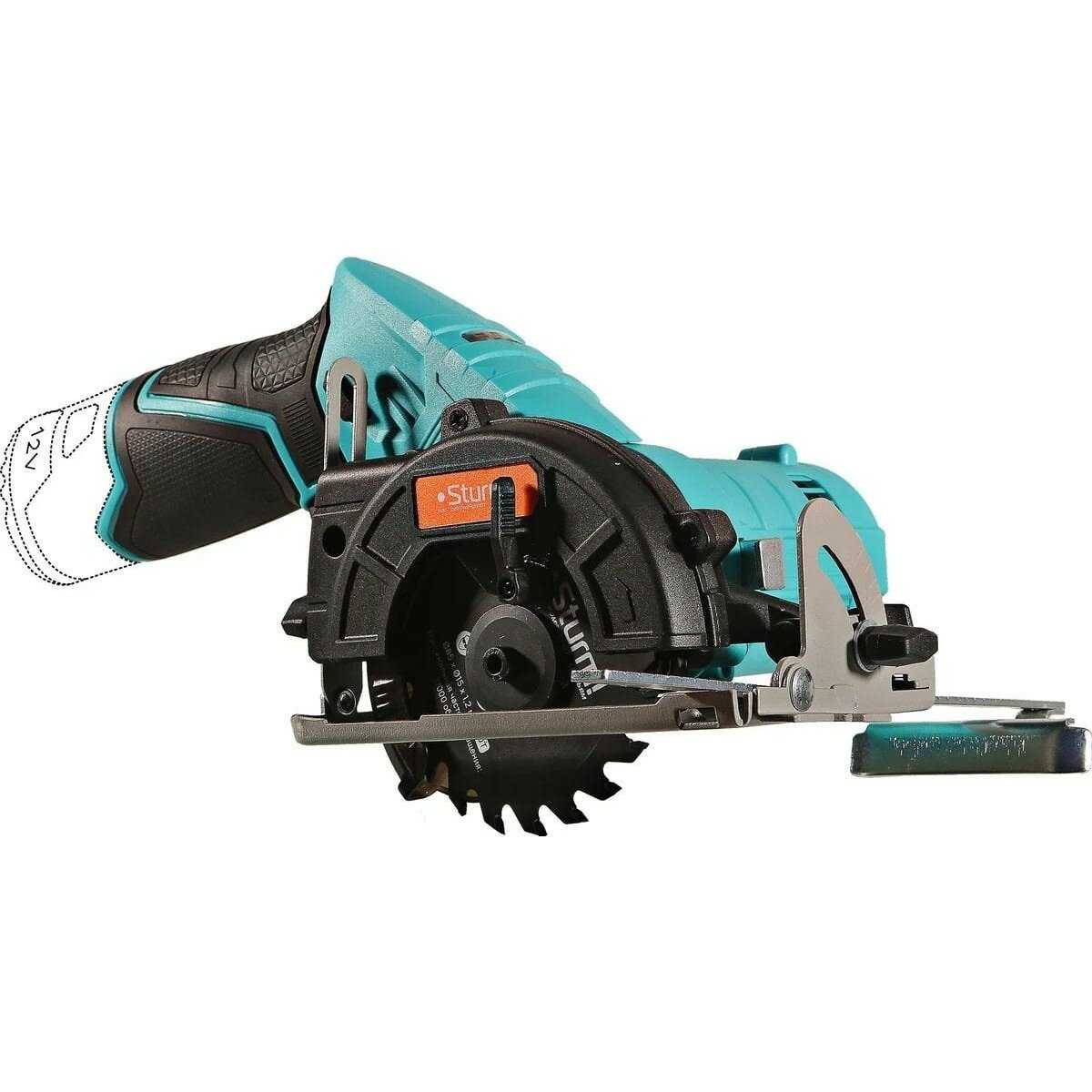 Аккумуляторная циркулярная пила Sturm! Циркулярная пила (CCS1285) фотография 23