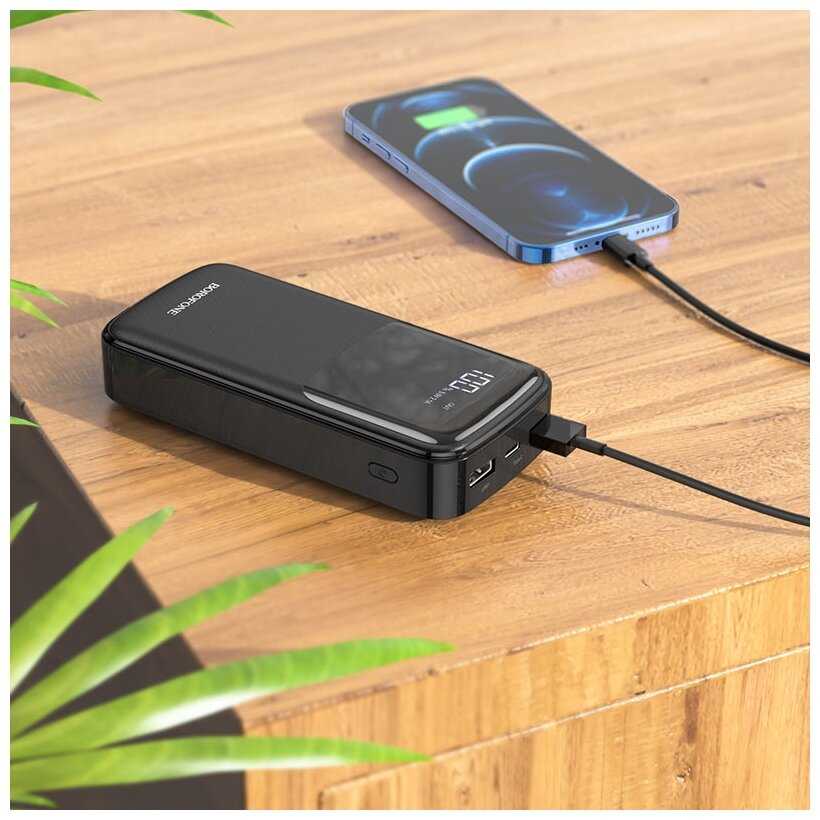 Портативный аккумулятор Borofone BJ17A Mike 20000mAh фотография 3