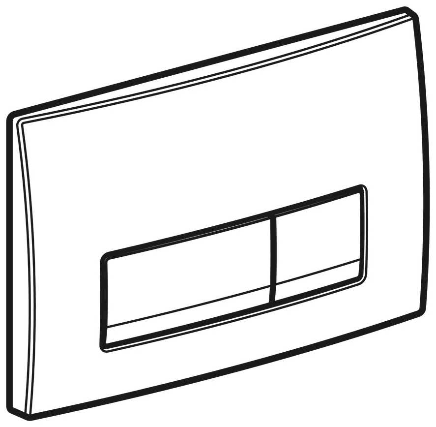 Кнопка смыва GEBERIT Delta 51 фотография 9