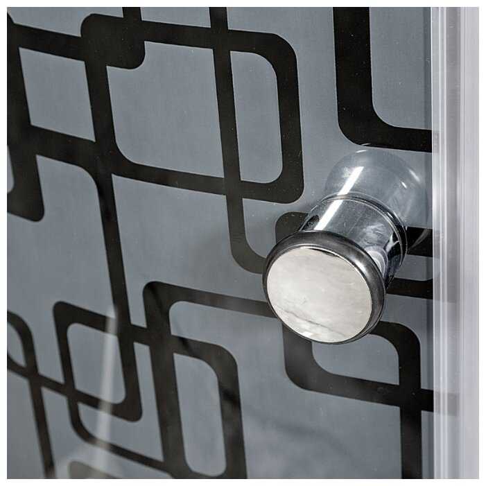 Душевая кабина Deto 1510 с гидромассажем и электрикой низкий поддон 100см*100см фотография 12