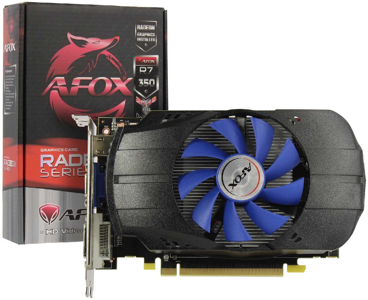 Видеокарта AFOX Radeon R7 350 (AFR7350-2048D5H4-V3) фотография 5