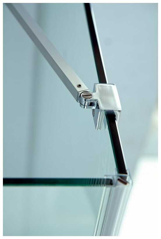 Душевой уголок Cezares Slider 80х90 AH-1-80-80/90-C-NERO фотография 4