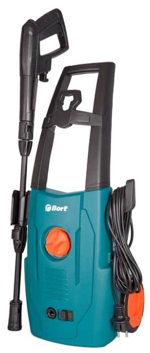 Мойка высокого давления Bort BHR-1600-SC, 120 бар, 420 л/ч фотография 1