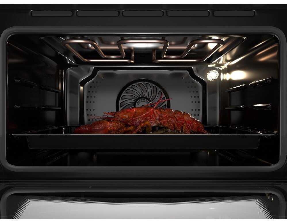 Духовой шкаф HIBERG S-VMF 5515 B SMART, встраиваемый, с паром, гриль, фритюр фотография 17
