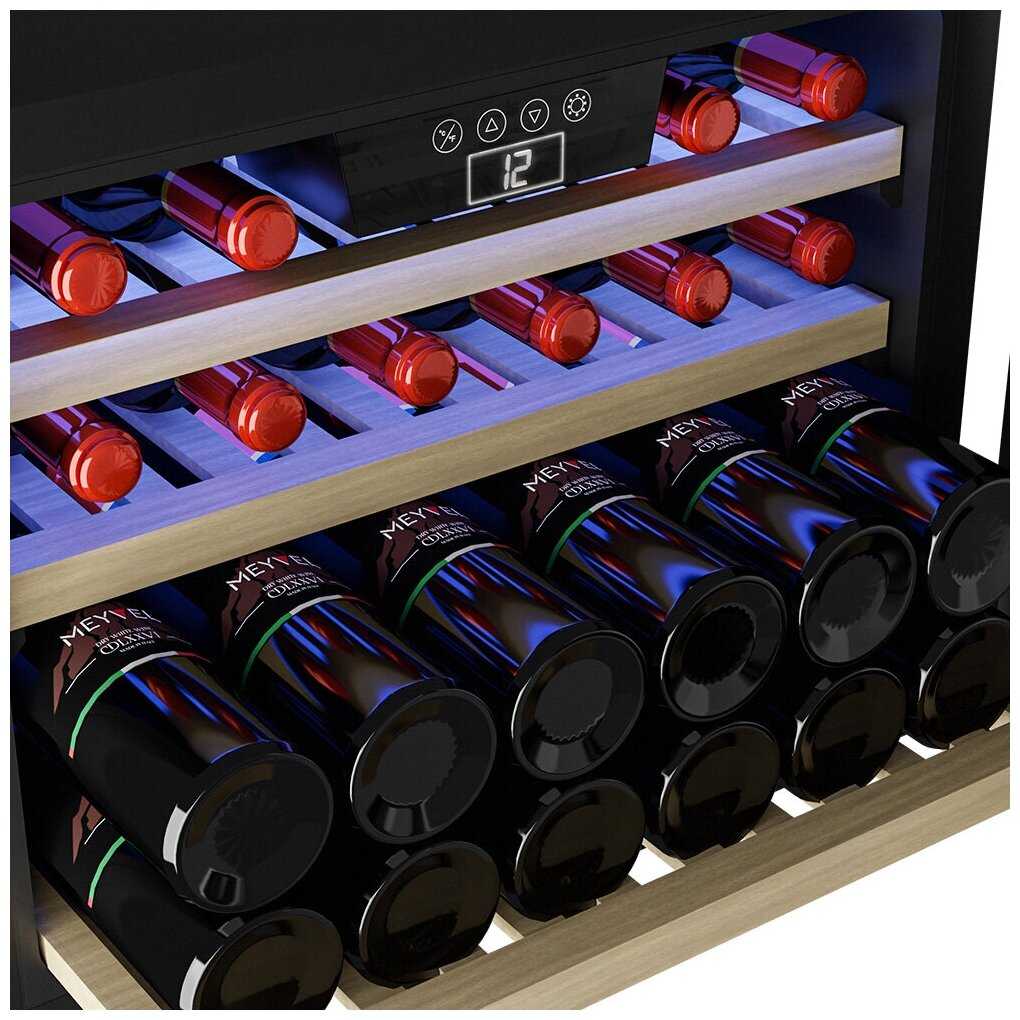 Встраиваемый винный шкаф Meyvel MV22-KBB1 фотография 5