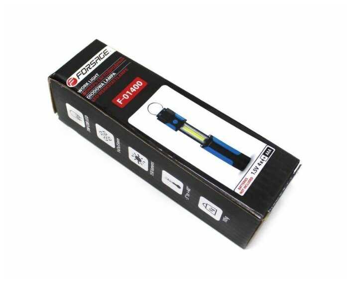 Фонарь светодиодный раздвижной(150Lm,1.5V, 4хААА, 3W COB LED,магнит) фотография 4