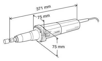 Аккумуляторный гравер Makita GD0810C фотография 4