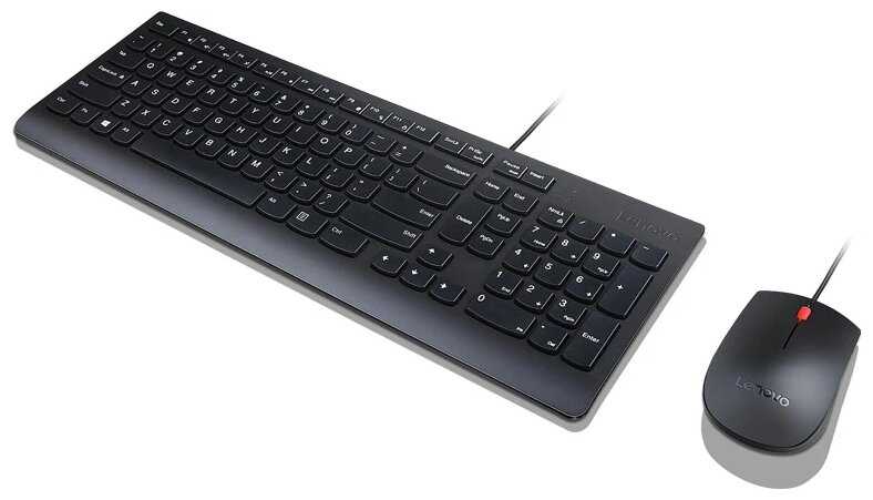 Комплект клавиатура + мышь Lenovo Essential Wired Combo (4X30L79912) фотография 1