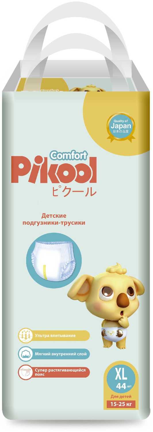 Pikool подгузники-трусики Comfort, XL , 15-25кг фотография 2
