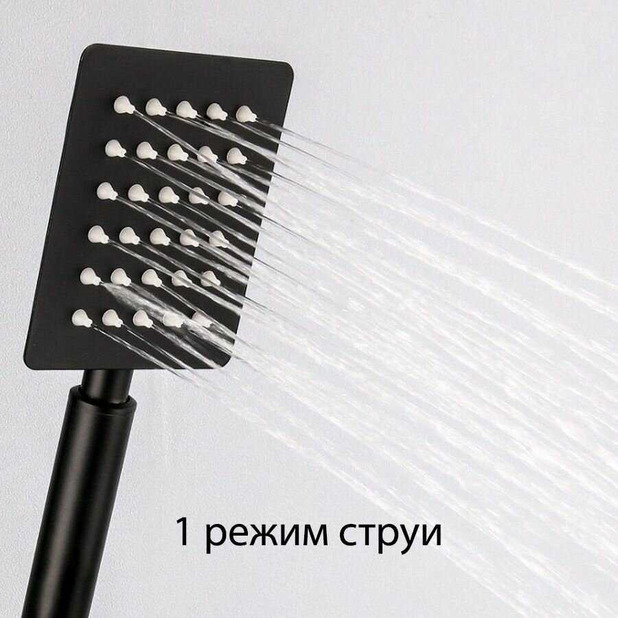 Душевой комплект EKO ALMAes Стойка для душа с тропическим душем (GK-0315) фотография 16