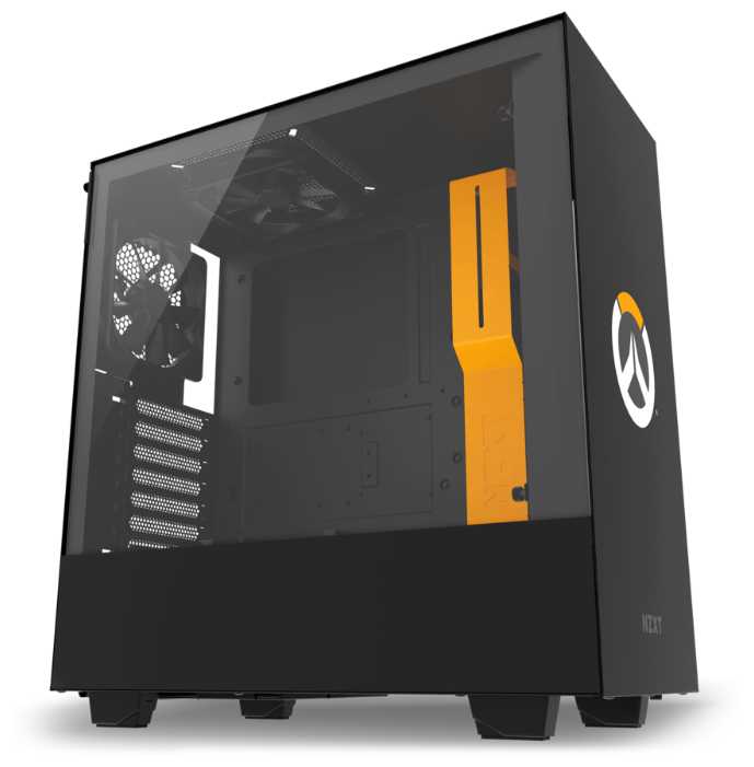 Компьютерный корпус NZXT H500 Black Overwatch Edition