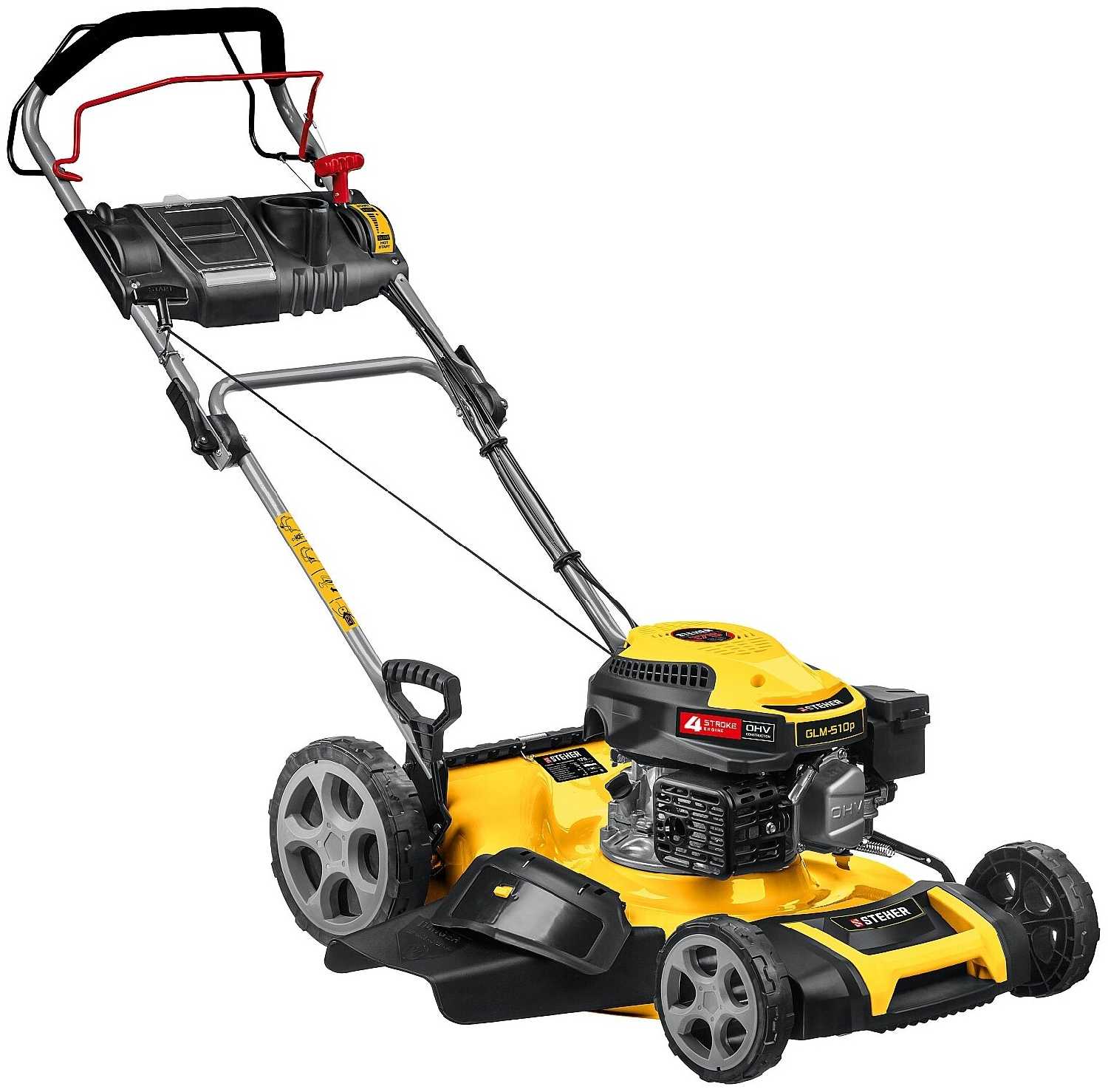 Бензиновая газонокосилка STEHER GLM-510p фотография 2