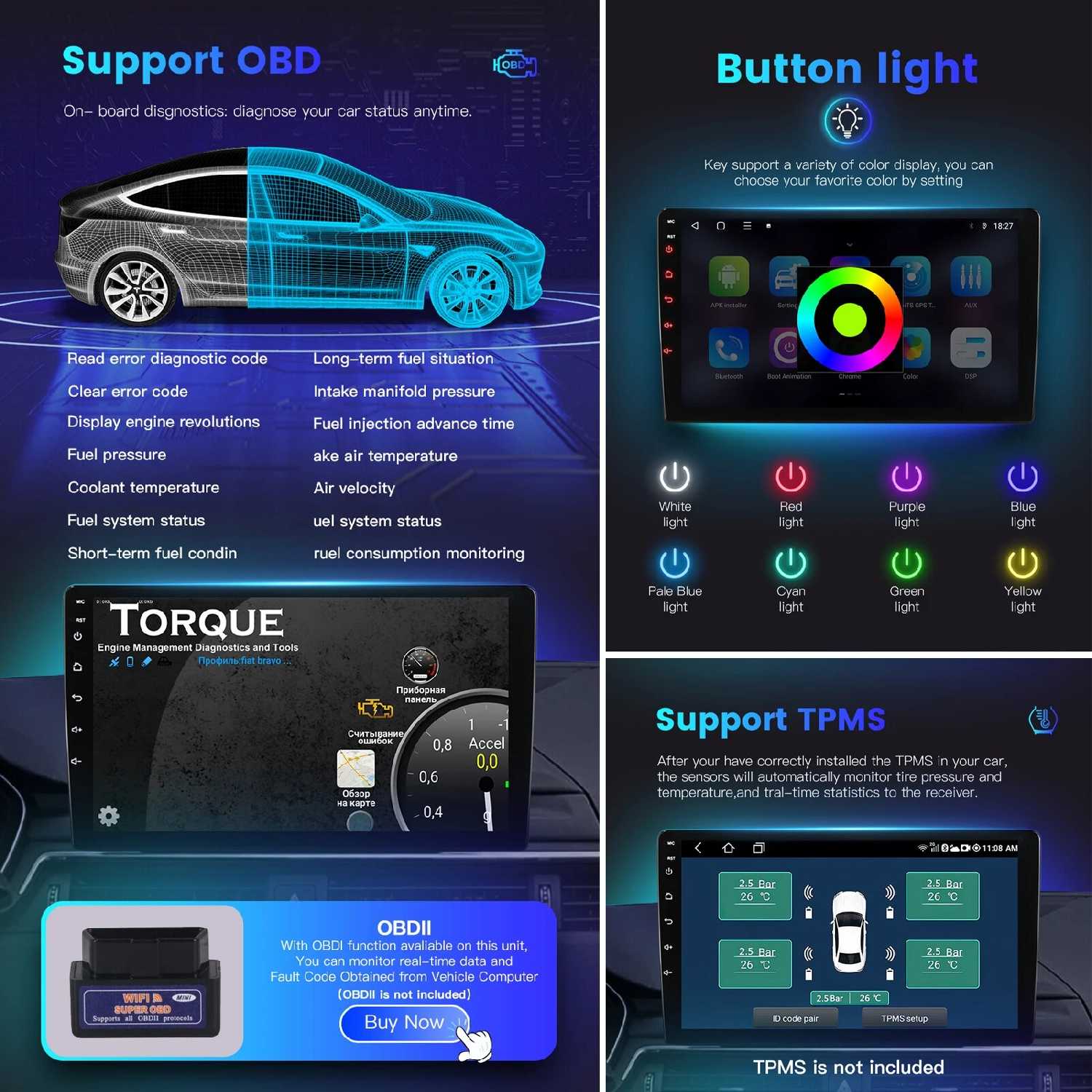 Автомагнитола Mercedes Benz ML GL W164 ML350 ML500 GL320 X164 ML280 GL350 GL450 автомагнитола 2дин android (TS10 128G Cam) фотография 5