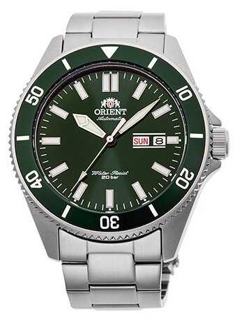 Часы механические Orient RA-AA0914E спорт. муж, мет. бр-т,200m, DAY/DATE