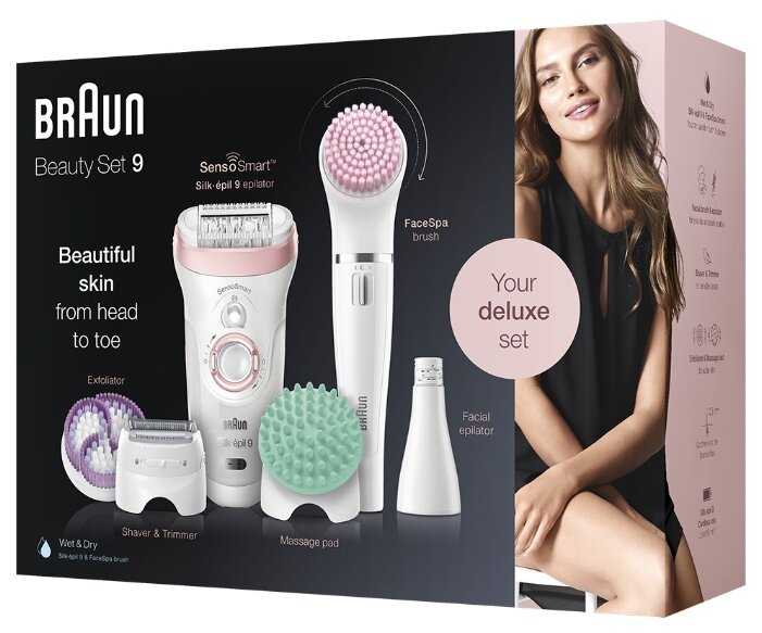 Эпилятор Braun 9-995 BS Silk-épil Beauty Set 9 фотография 2
