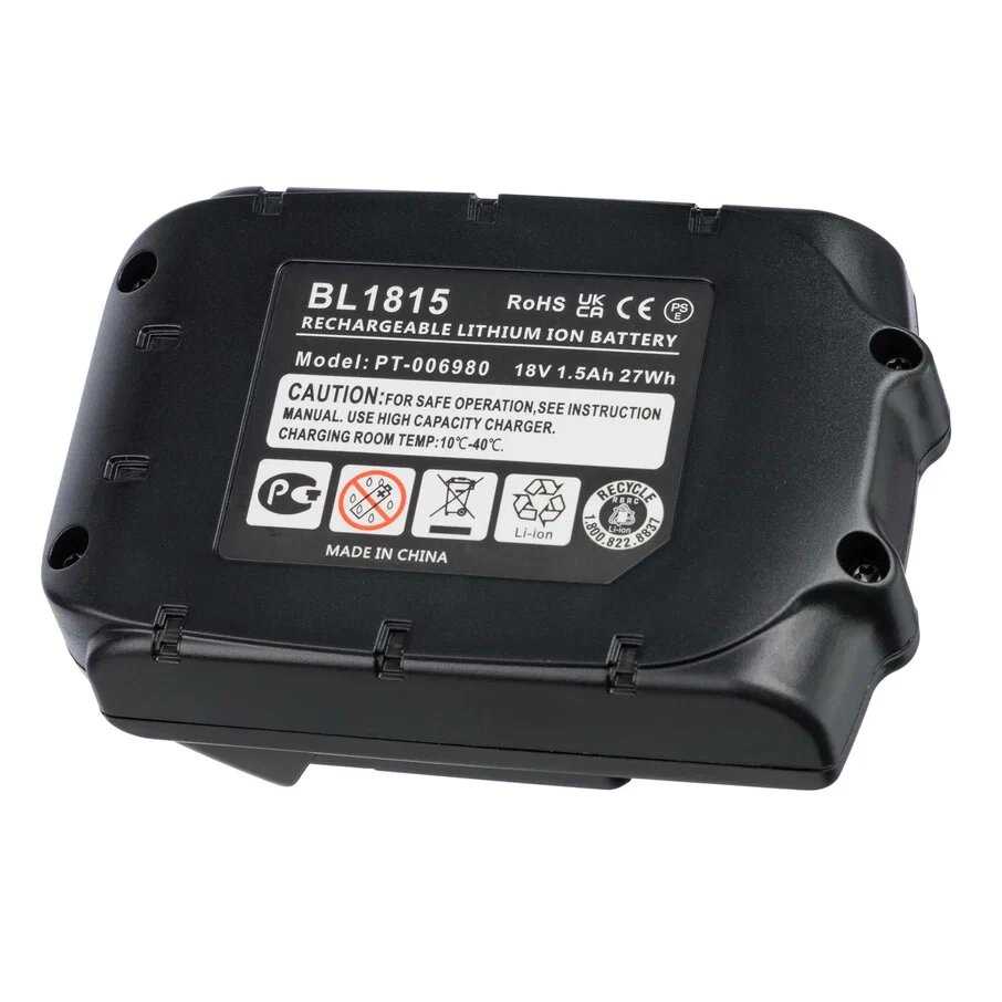Аккумулятор Makita 18V 2.0Ah (BL1850B) фотография 13