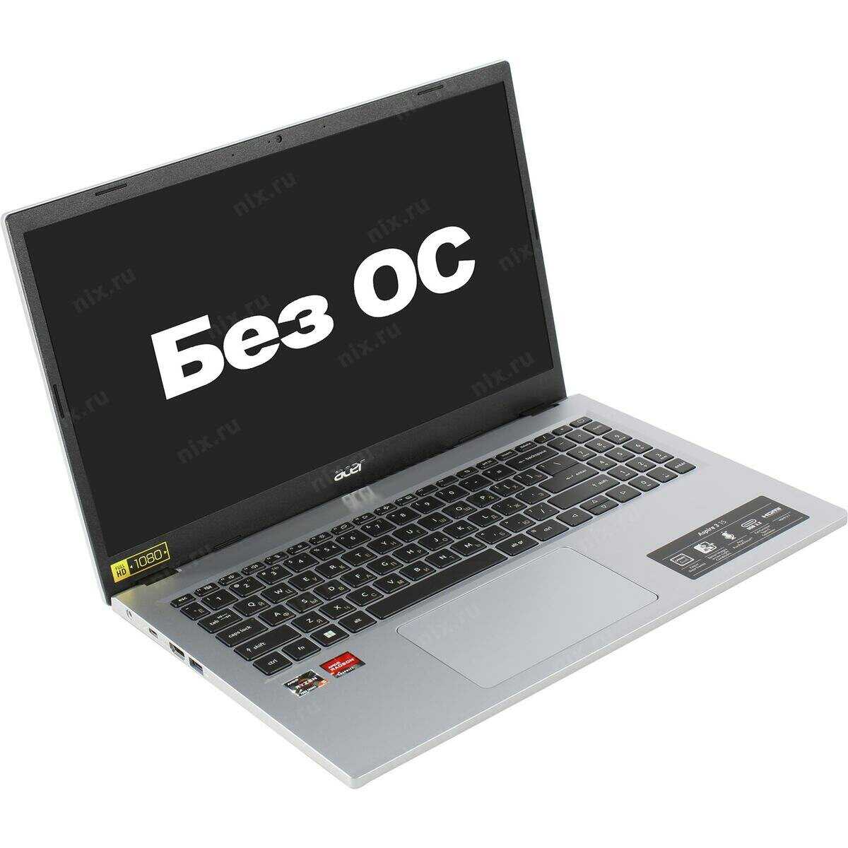 Ноутбук Acer Aspire 3 (A315-24P-R3CD) фотография 5