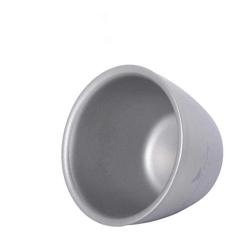 Титановая чайная чашка Boundless Voyage для кемпинга (40 мл) фотография 3