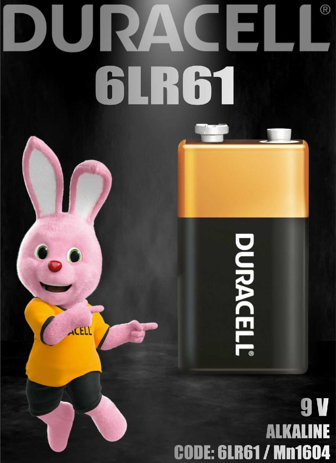 Батарейка Duracell 6LR61 фотография 1