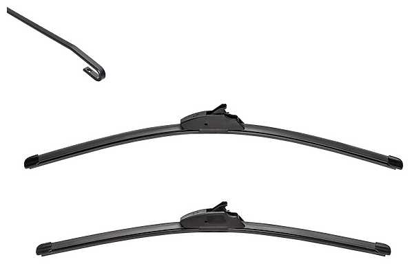 Щетка стеклоочистителя бескаркасная Valeo Silencio Flat Blade Set VM836, 2 шт. фотография 2