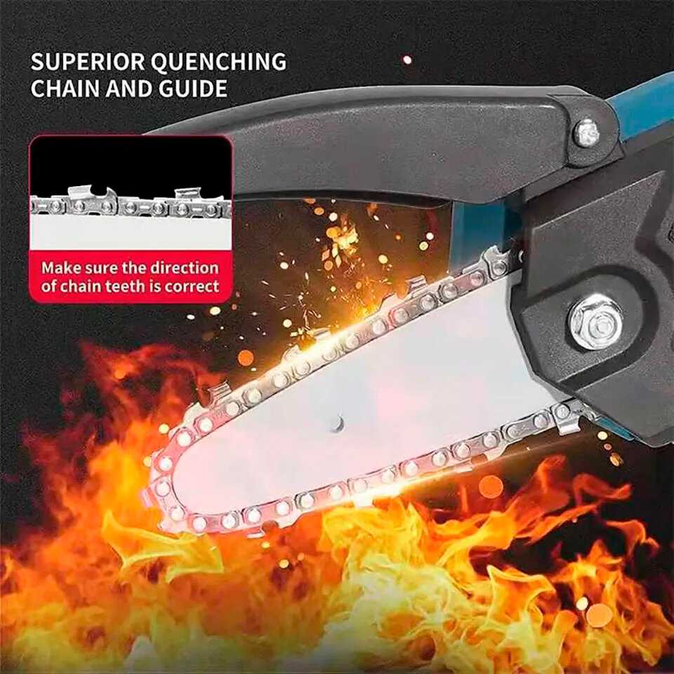 Аккумуляторная электропила VAVe Электропила (VAVe) фотография 11